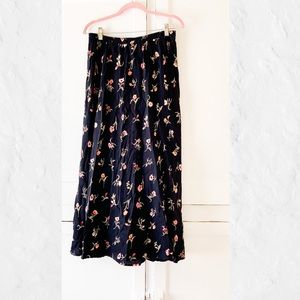 90s Vintage Carol Anderson Collection Midi Skirt